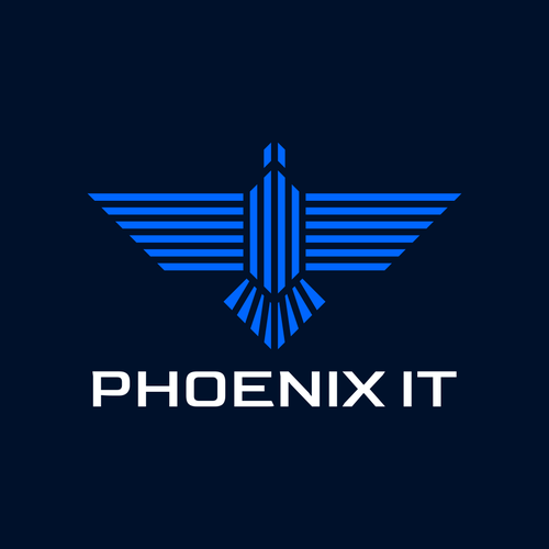 Business logo for consulting company Phoenix IT Réalisé par PatoKDI