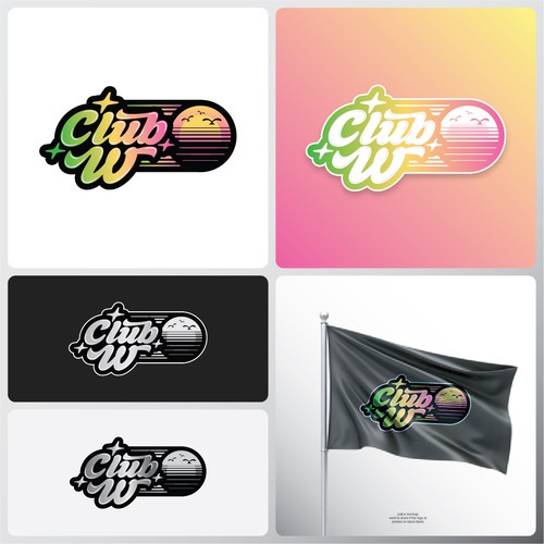Retro-Cool Logo/Brand Launch For New Youth Volleyball Club Design by semburat