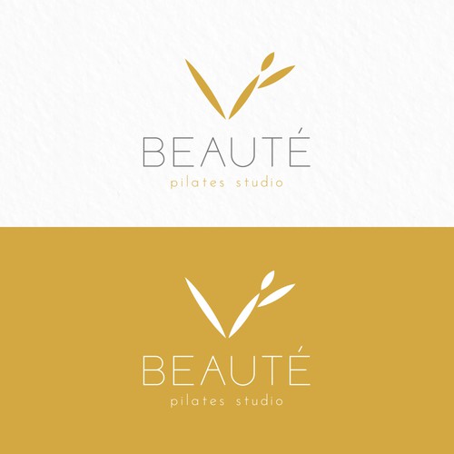 Natural And Refined Logo Design For Beaute Pilates Studio ナチュラルでいて洗練されたロゴ のデザインをお願いします Logo Design Contest 99designs