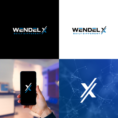 Luxury Logo Design for Wendel X — A Premium Construction Brand Built Different Design by bisbidesign