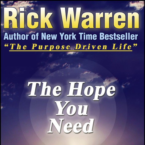 Design Rick Warren's New Book Cover Réalisé par dotcommakers