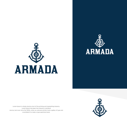 Armada Management Logo Design Design by MotionPixelll™