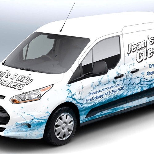 Designs Create a capturing vehicle wrap for Nifty cleaners Car