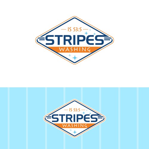Stripes Washing - Design a logo and brand for a new upcoming coastal company Design by websmartusa
