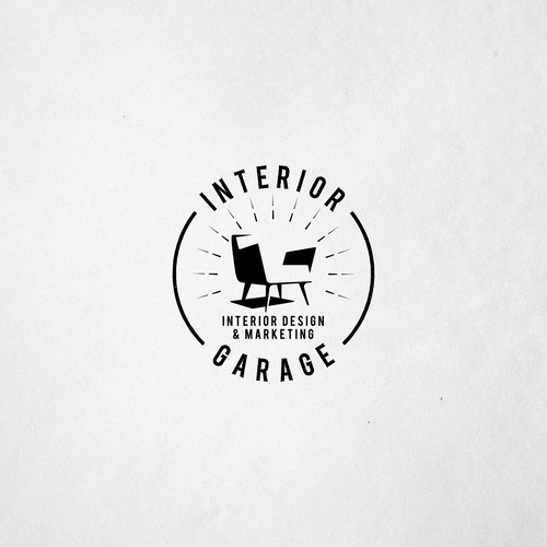 Create a logo for interior design & marketing studio, with a light ...