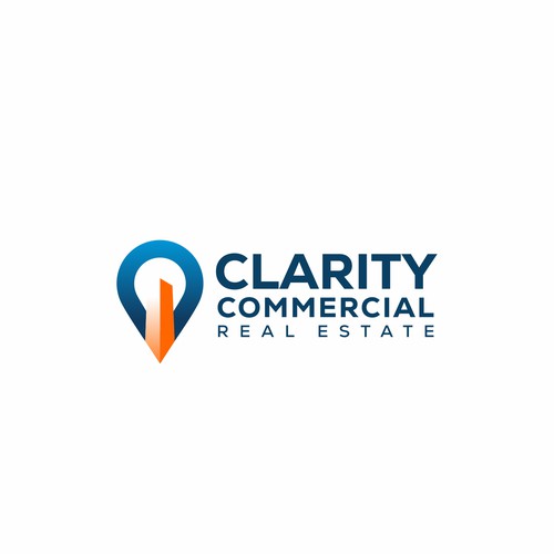 Logo + Brand Guide for Clarity Commercial Real Estate Design by Brain.co