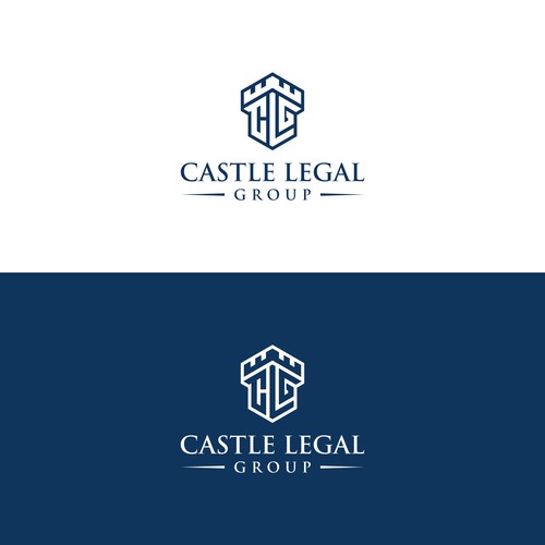 Design classic logo for a new law firm subtly integrating castle theme. Design by Jagad Sholawat