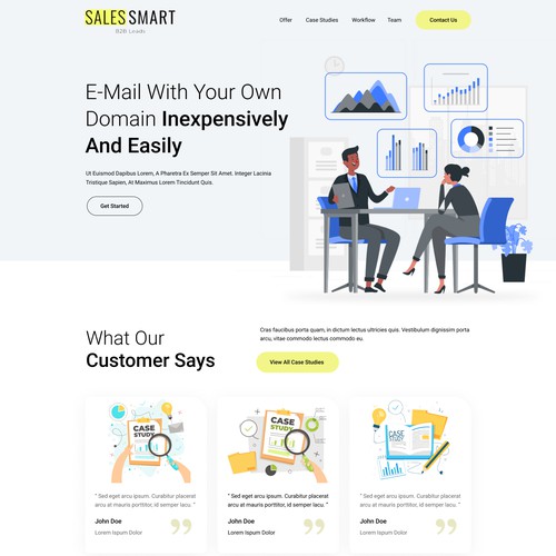 Designs | Sales Smart | Web page design contest