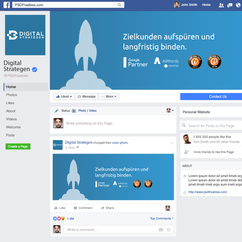 Social media page contest entry by deinfo™