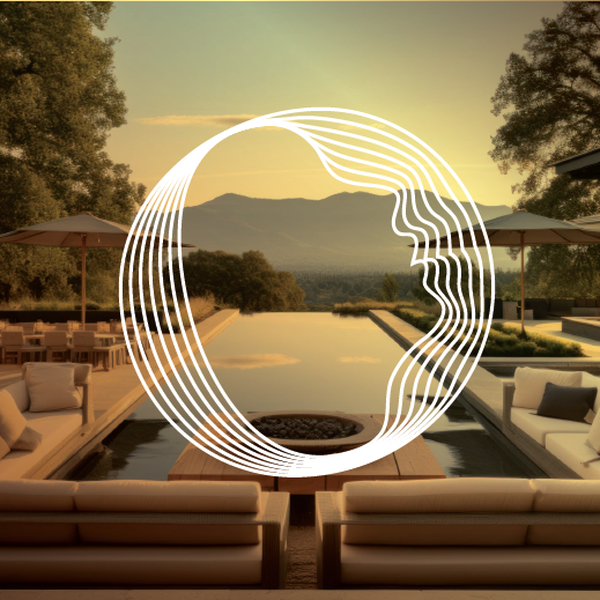 Resort and winery logo available for sale