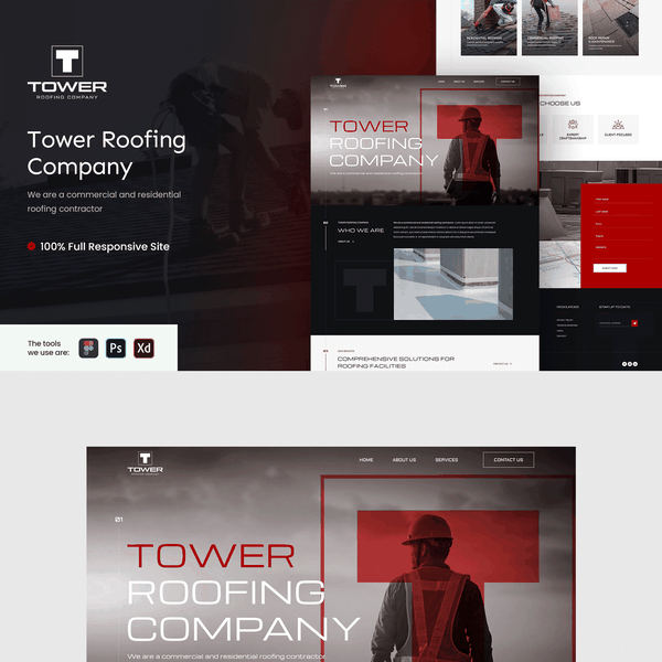 Tower Roofing Website
