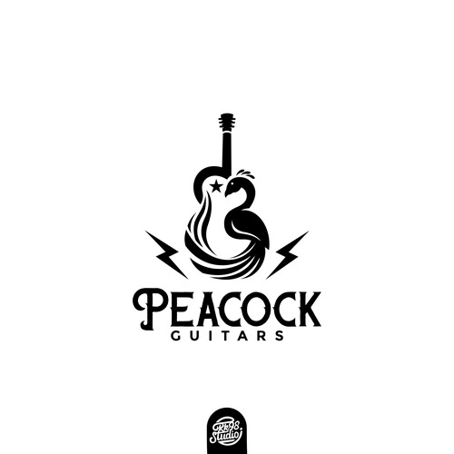 Diseño de We need a great logo for a guitar luthier de R K 9 8 .