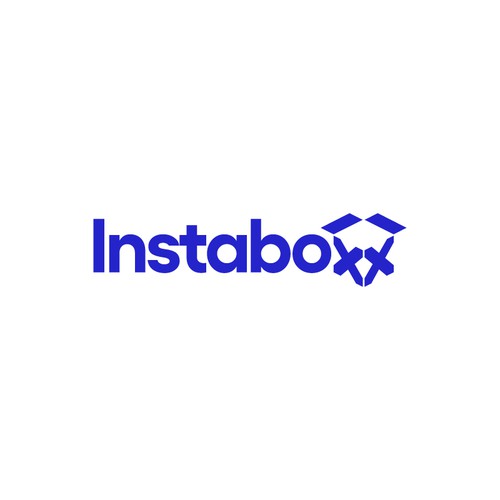 Instaboxx logo Design by Davide Angioni