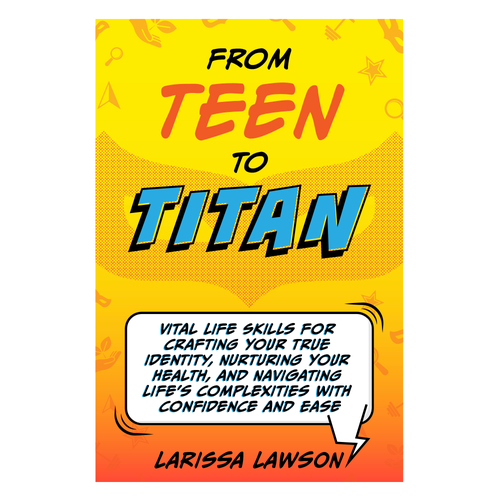 We need an awesome book cover for our book Design by Krestan Kühnen