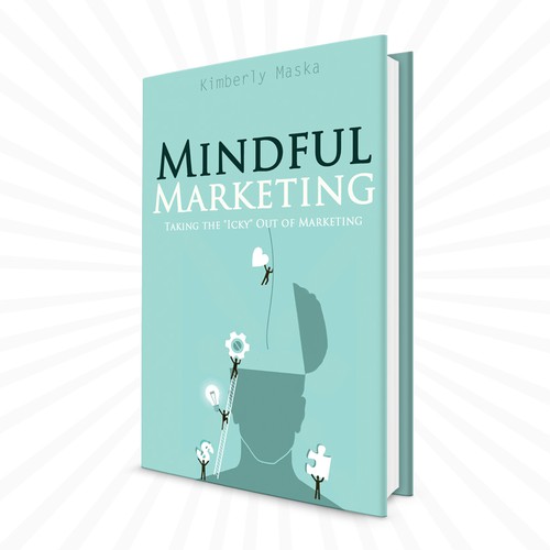 Create a "Mindful" Book Cover ~ Let your creativity flow! Design by Mila.