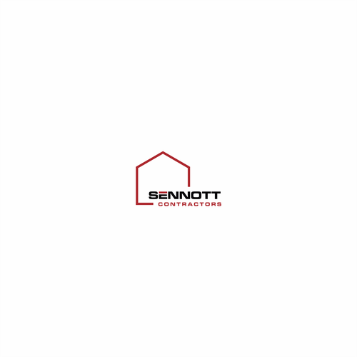 Bold, easy to read logo for construction company specializing in exterior renovations Design by G A D U H_A R T