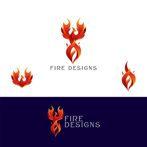 Fire Designs logo extravaganza!! Design by Artdityax