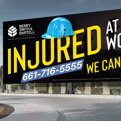 Law Firm Billboard Design by DEZIGNWAY