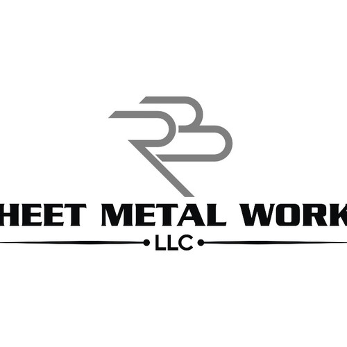 Create a sheet metal logo with company name. RB Sheet Metal Works, LLC ...