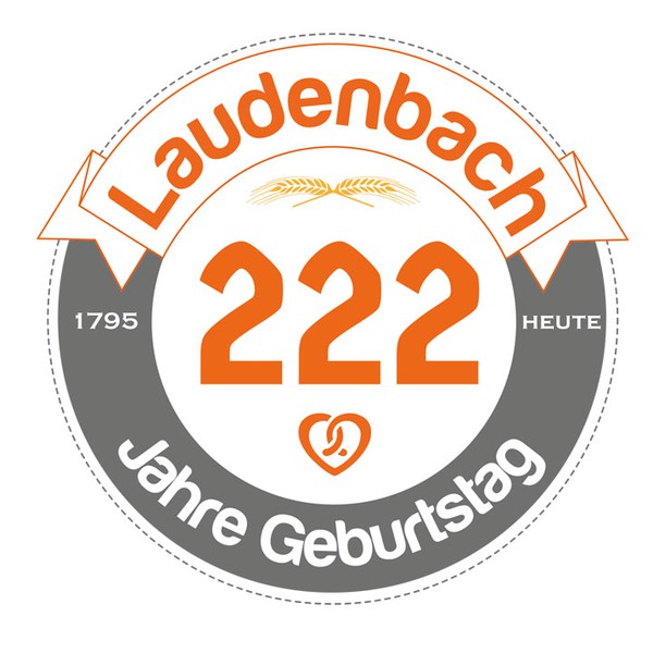 logo design for bakery´s 222nd birthday
