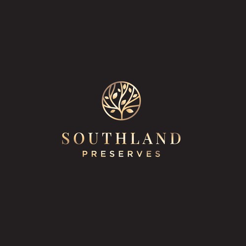 "Southland Preserves logo for luxury home neighborhood" winning Logo & brand identity pack