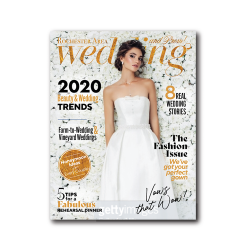 Diseño de Wedding Magazine Cover de EmLime