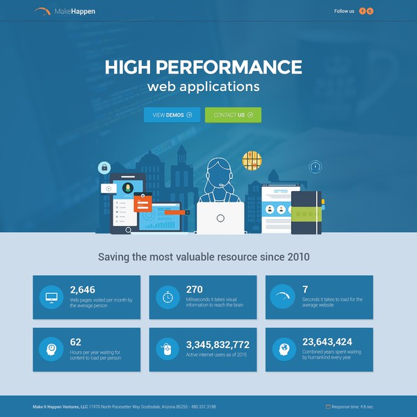 Design by Progressive titled "MakeHappen"