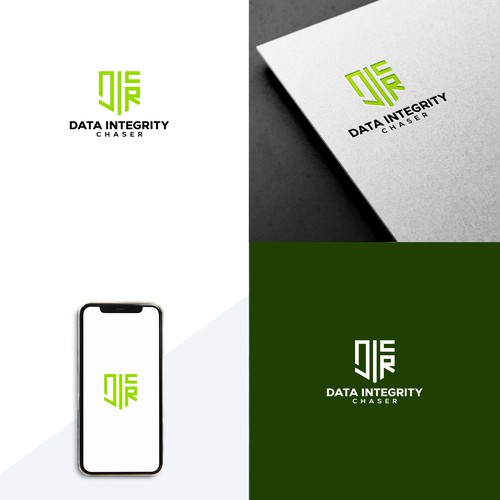 Logo: "The Pursuit of Data Integrity..." Design von moe™
