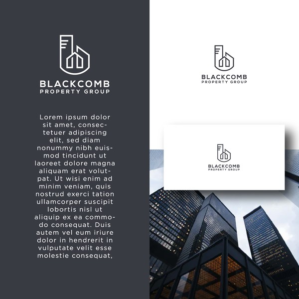 Design by Lintang98 titled "Blackcomb Property Group"