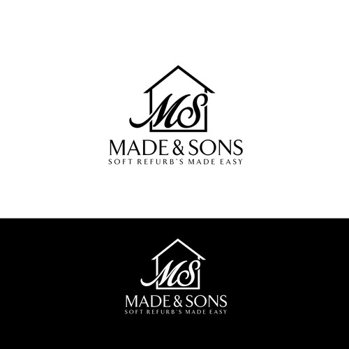 Design di Luxury Meets Ease: Logo & Card Design for Made & Sons di Ovita ✏️