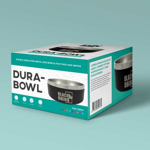 Design our new Dog Bowl packaging! Design by Purushotham49