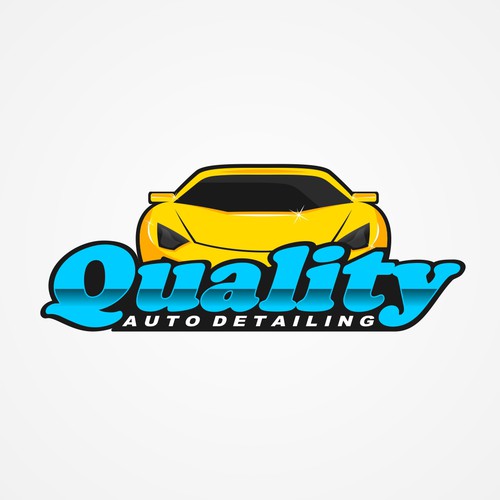 Do modern auto detailing auto mobile and car wash logo