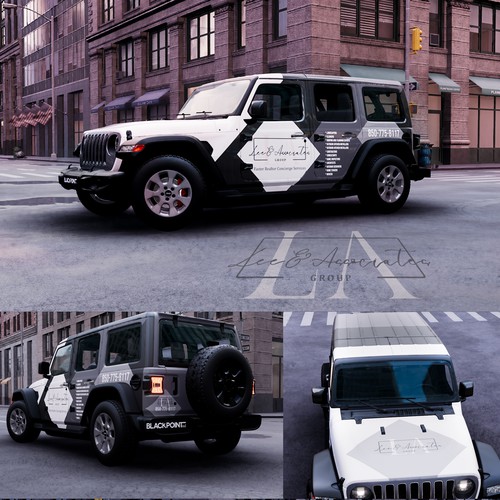 Jeep wrap Design by BlackpointMD