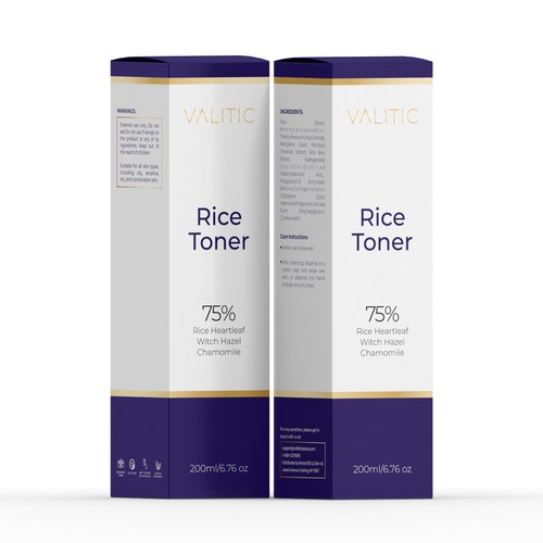 Design a cosmetics box to help people glow Design by interaksi