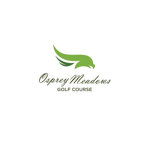 Golf Course Logo - Osprey Meadows Golf Course at Tamarack Design by ©ZHIO™️ ☑️