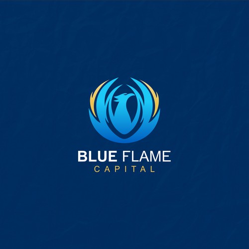 We need a Blue Flame Logo worthy of classic car hood status...but not...really. Design by J A R C design