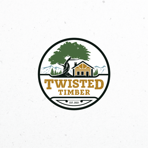 Twisted Timber Lodge Design by flynexus