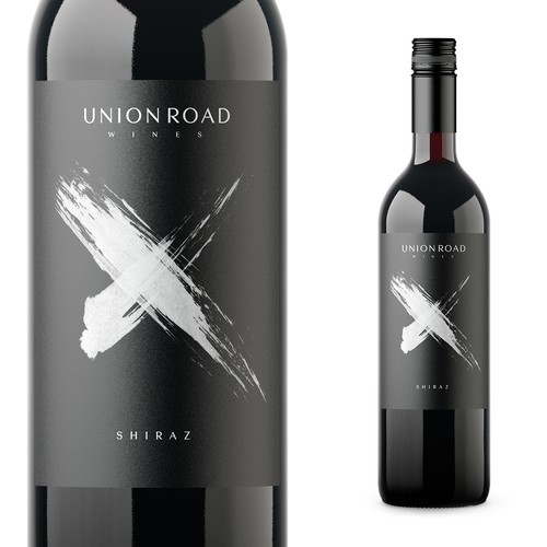 Wine label for new Australian Wine export brand. Design by Saverio Wongher ™