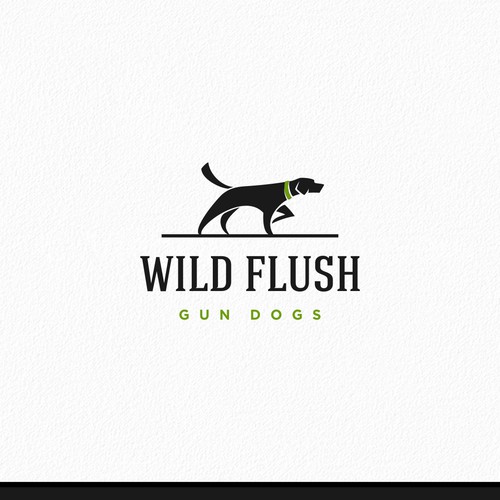 Wild Flush Gun Dogs Logo Contest Logo design contest