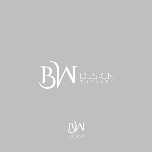 Logo for global interior design firm introducing new turnkey concept Design by Ok Lis