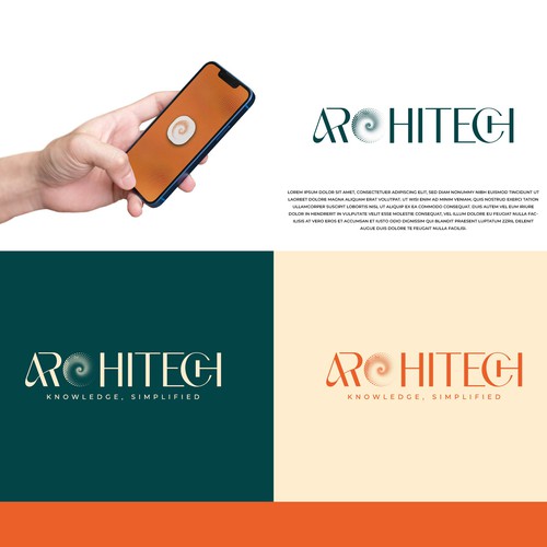 Brilliant logo required for knowledge oasis in an age of cognitive overload! Design by dx18