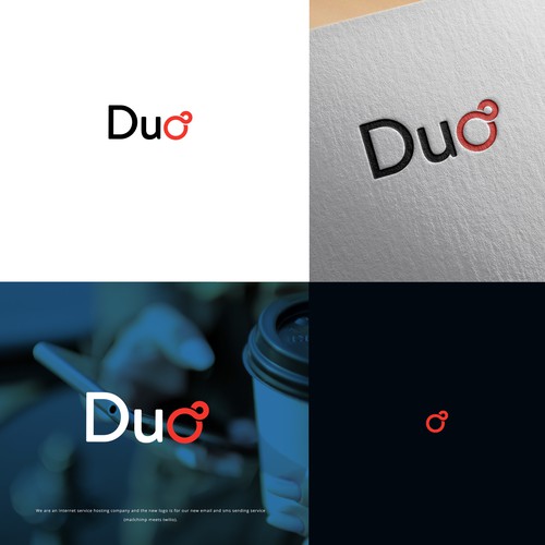 Duo | New Email+SMS service provider Design by igorart5