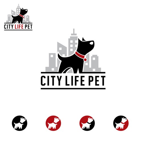 "City Life Pet" brand logo for a dog line Design by Bossall691