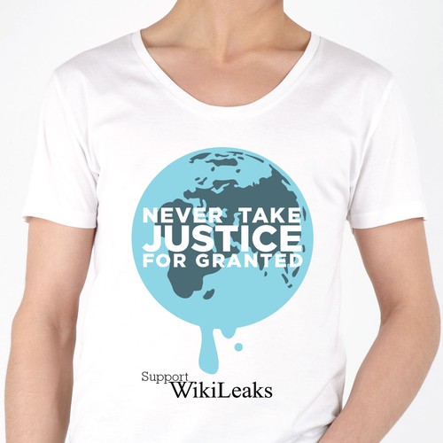 New t-shirt design(s) wanted for WikiLeaks Diseño de Mandelum