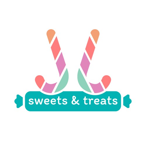 Sweet Logo for our new treat store Diseño de Iren_Leorr