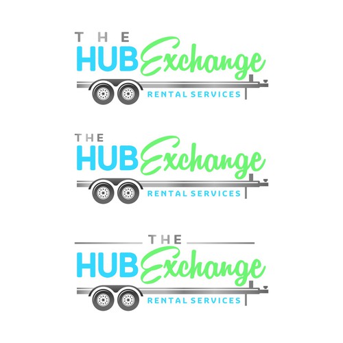 logo for trailer rental service for all trailer types Design by @Z Design