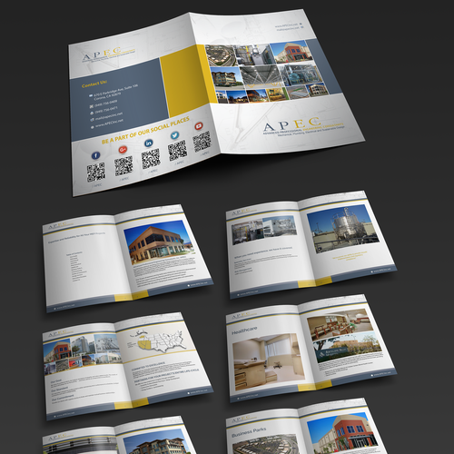 Design a Professional Booklet for an Engineering Firm | Brochure contest