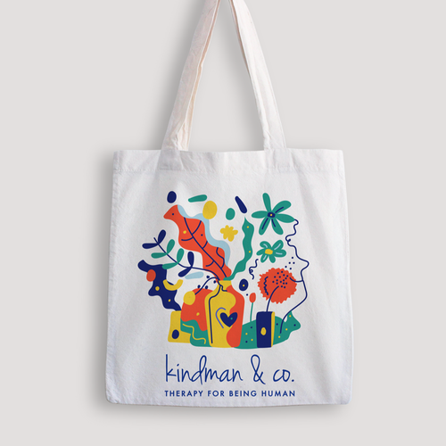 We need a hip, playful design for merch for our therapy practice Design by Nicolás Duque