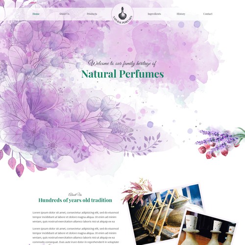 Web page design contest entry by andrei2709