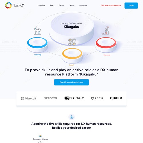 Web page design contest entry by ⚡️unbox.style⚡️